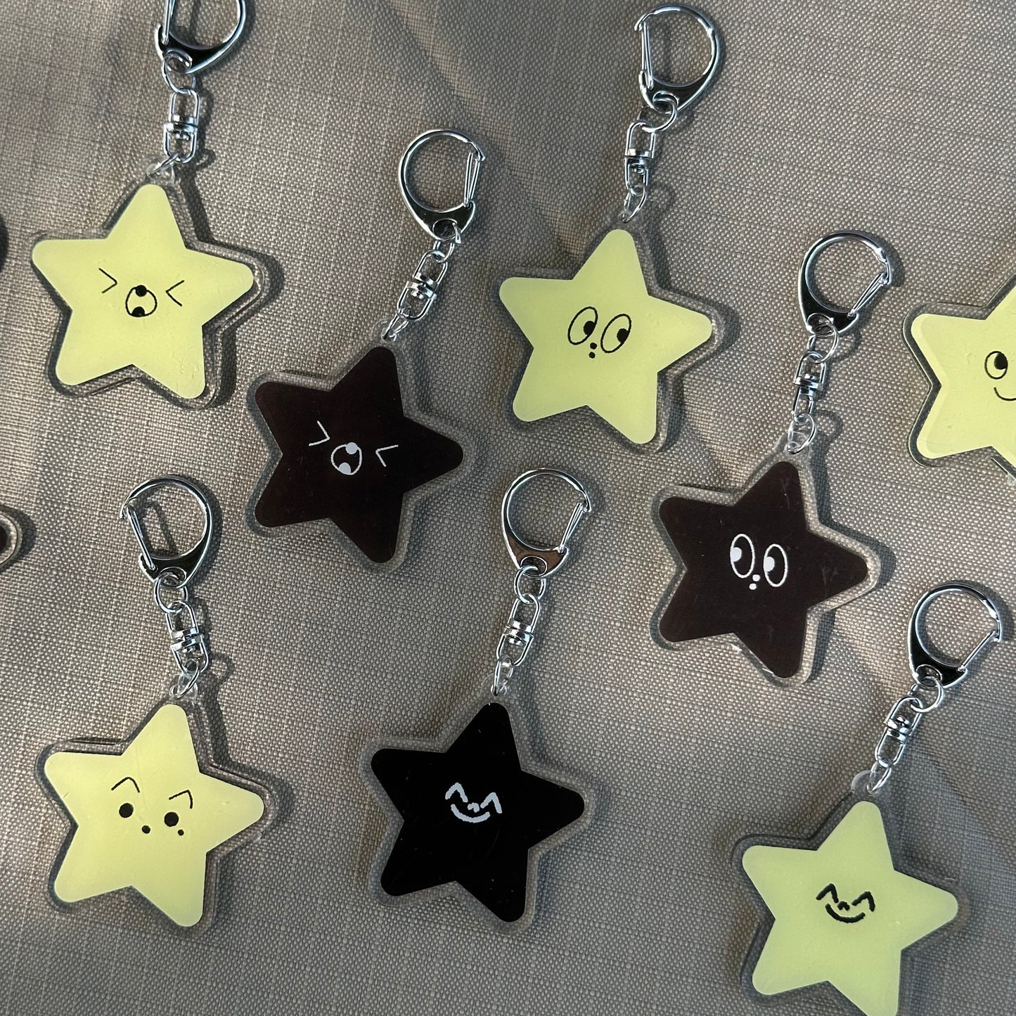 NCT 127 STAR KEYCHAINS