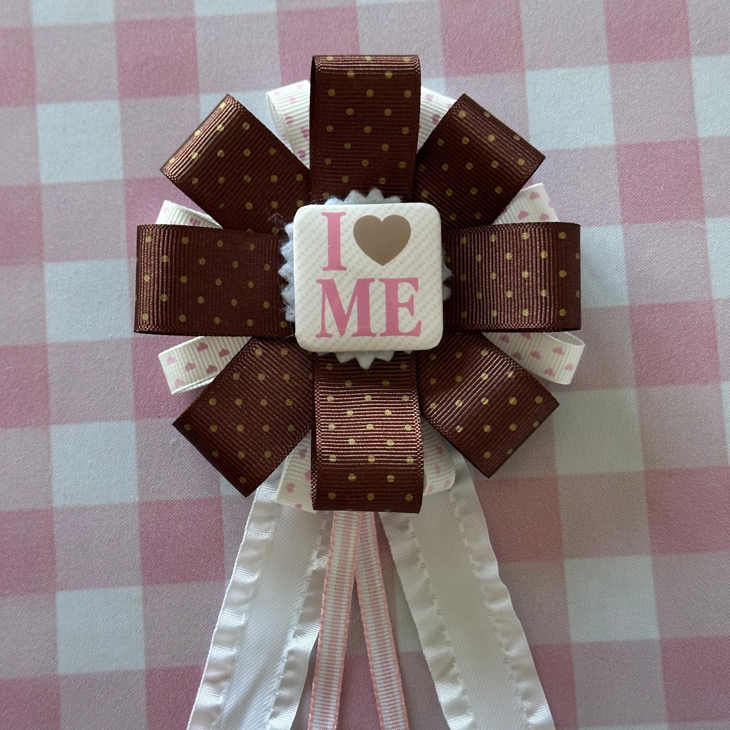 handmade i 🤎 me rosette