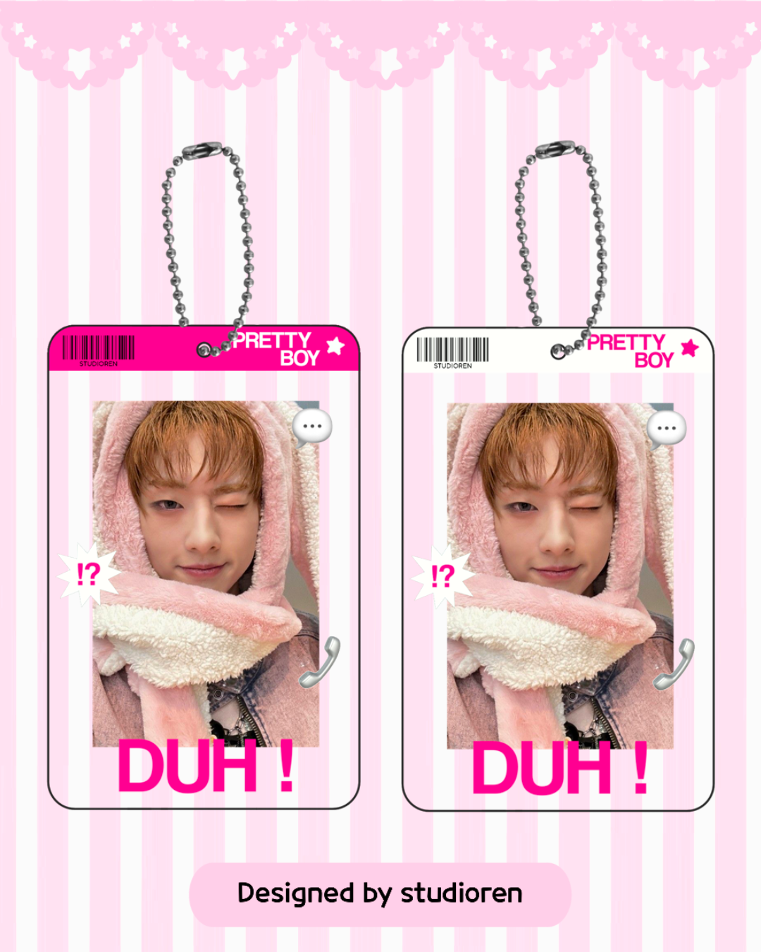PREORDER P1HARMONY transparent acrylic photocard holder