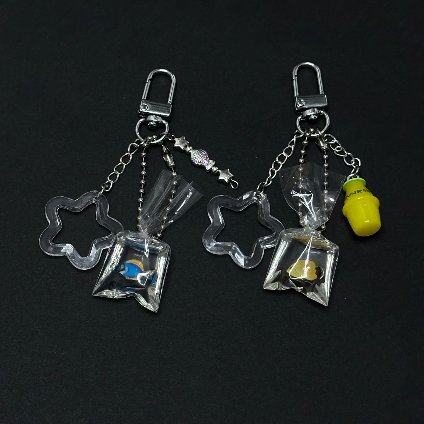 Japanese fish trinket keychains