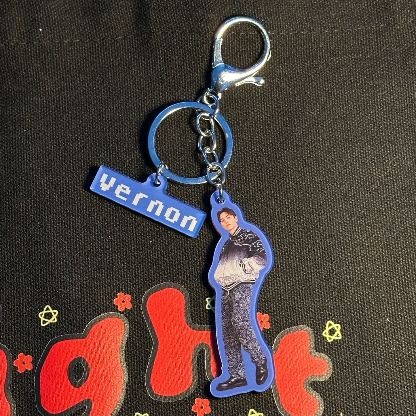 Kpop Seventeen locker buddy keychains