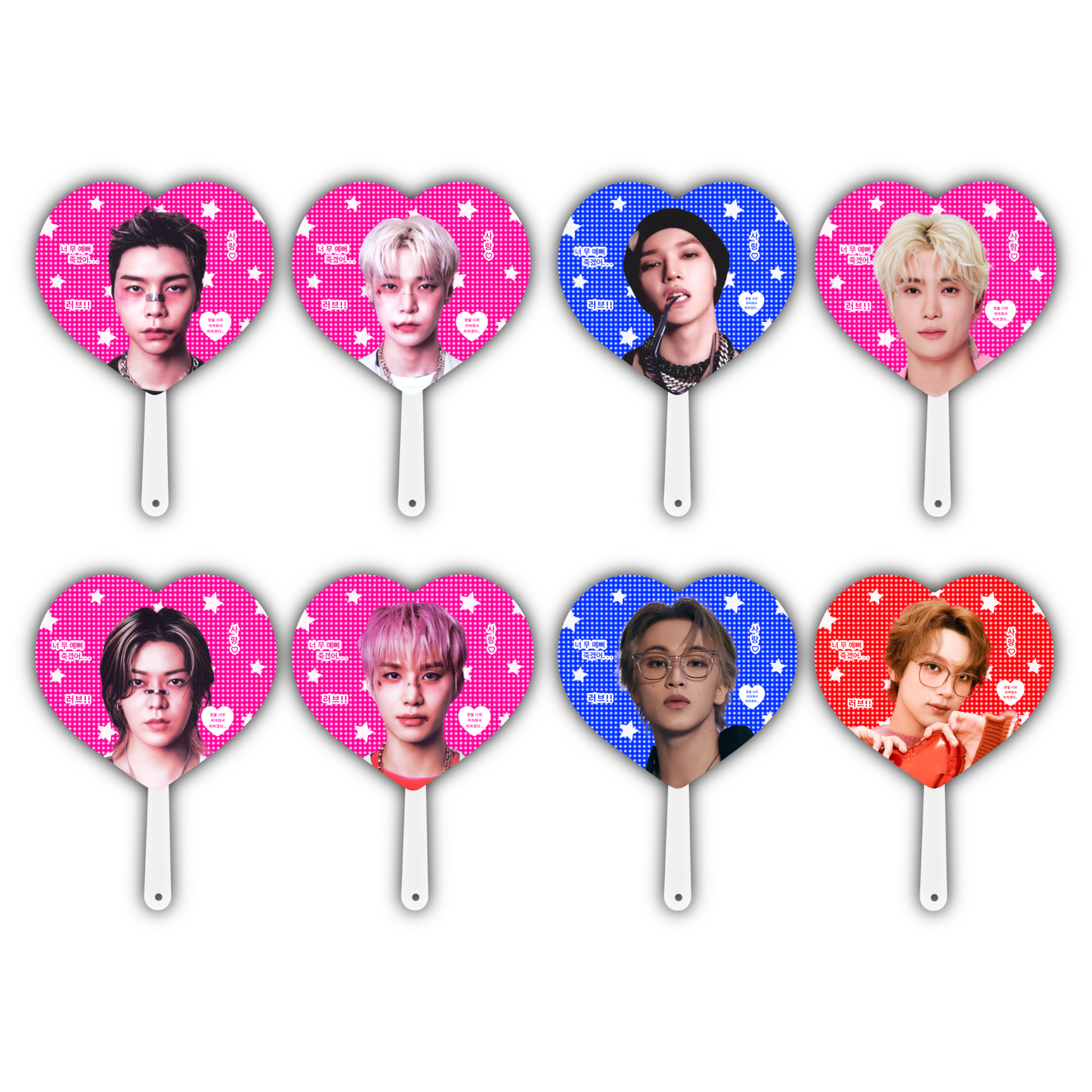 NCT Picket fan keychains