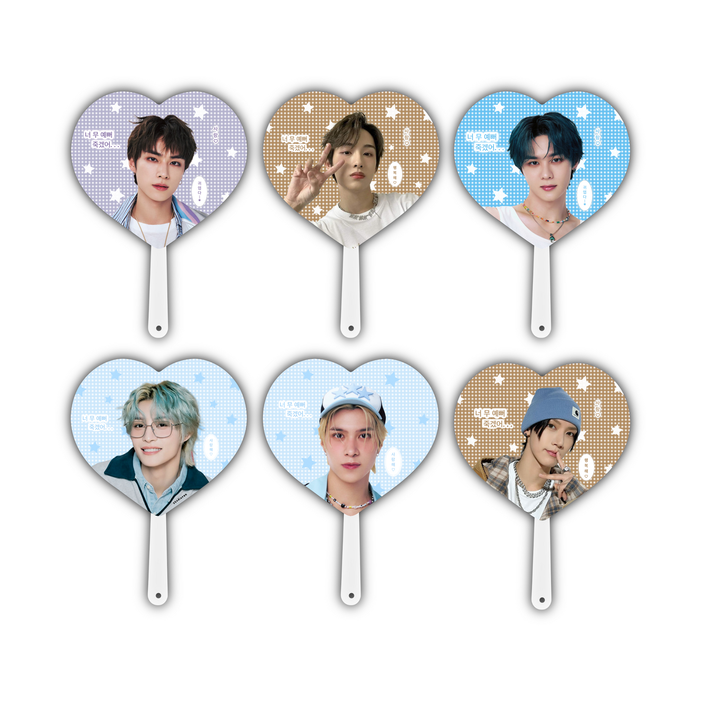 NCT Picket fan keychains