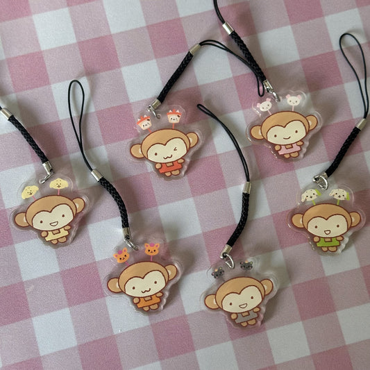 nana x nct wish phone charms