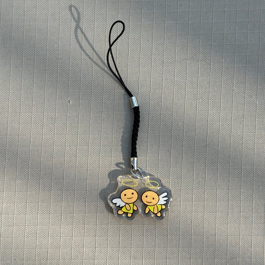 tama angels phone charm