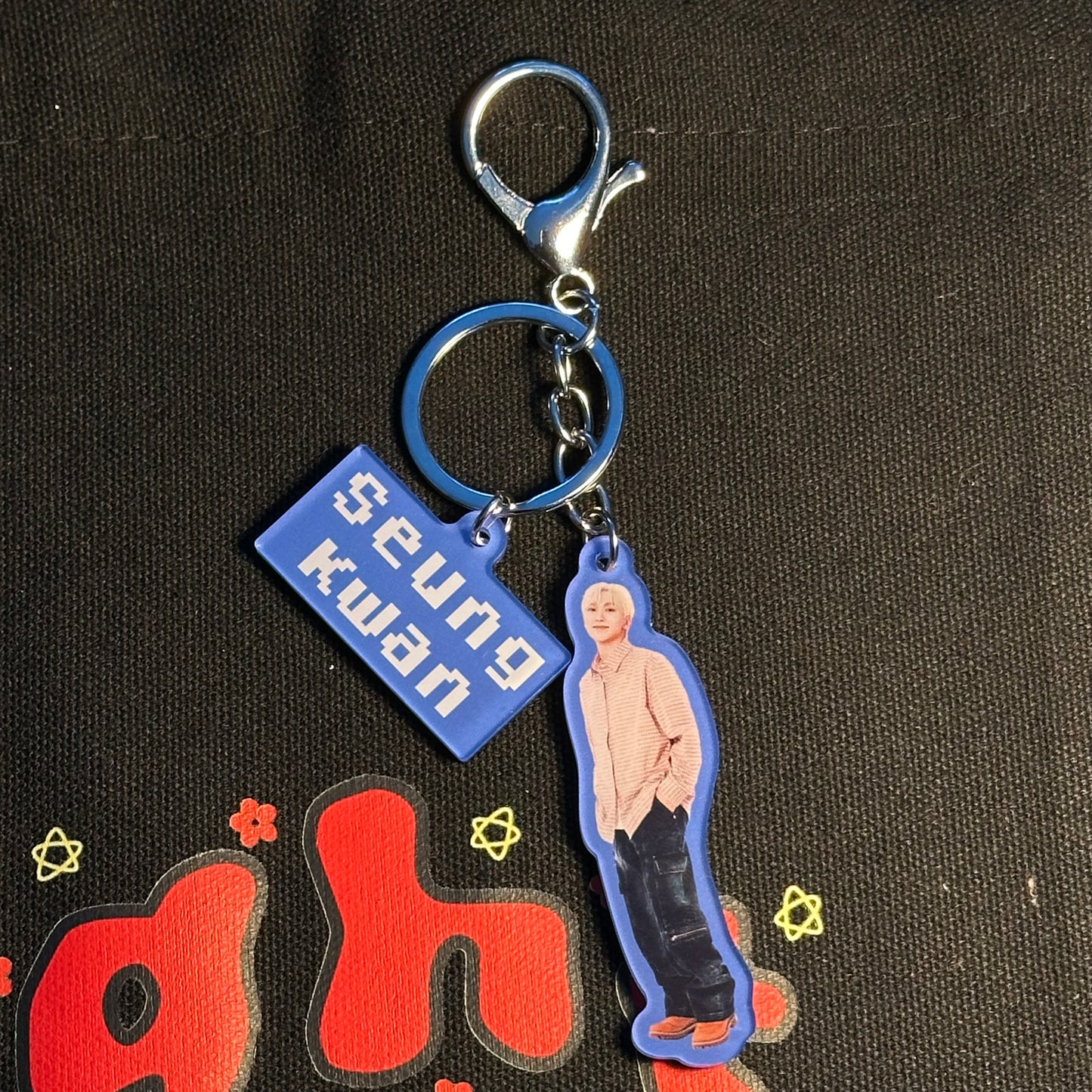 Kpop Seventeen locker buddy keychains