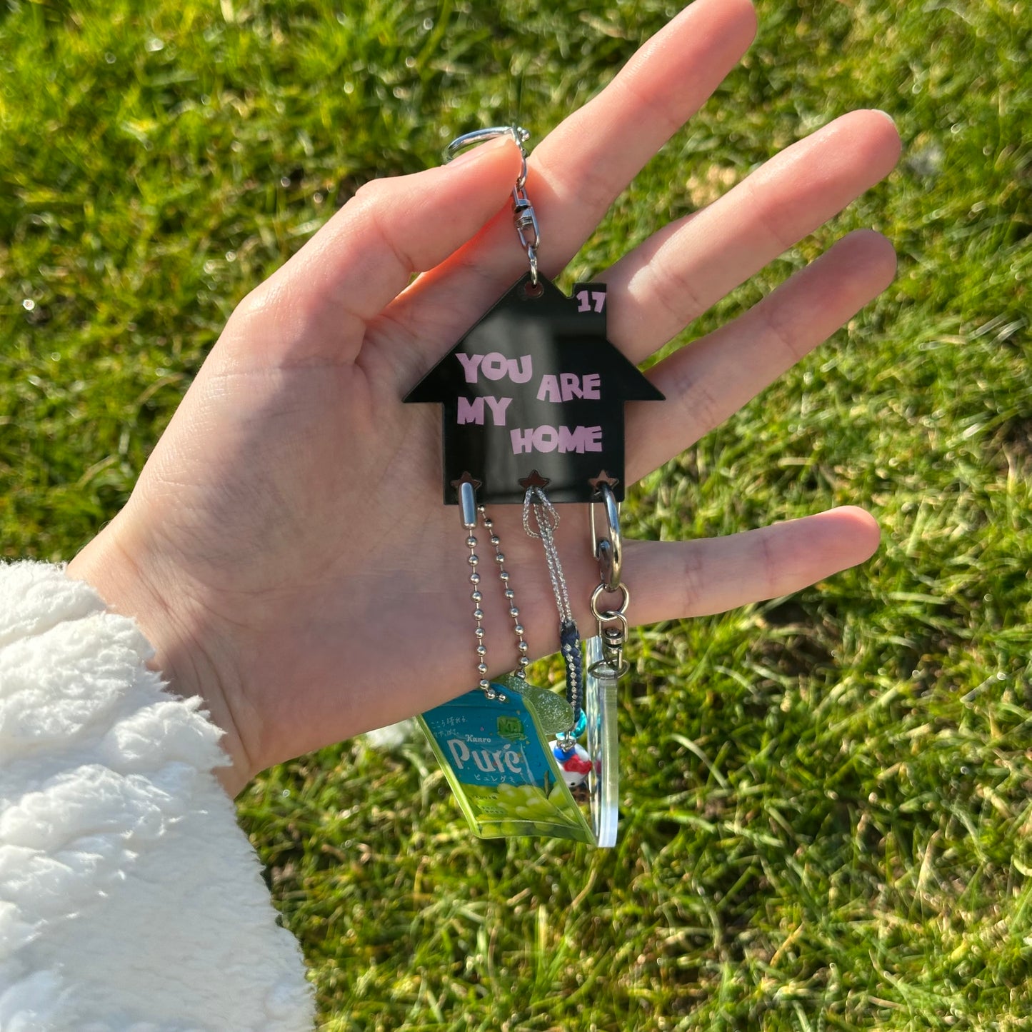 SVT home charm holder keychain