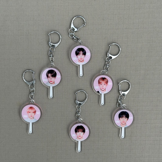 nct wish cupid picket keychains