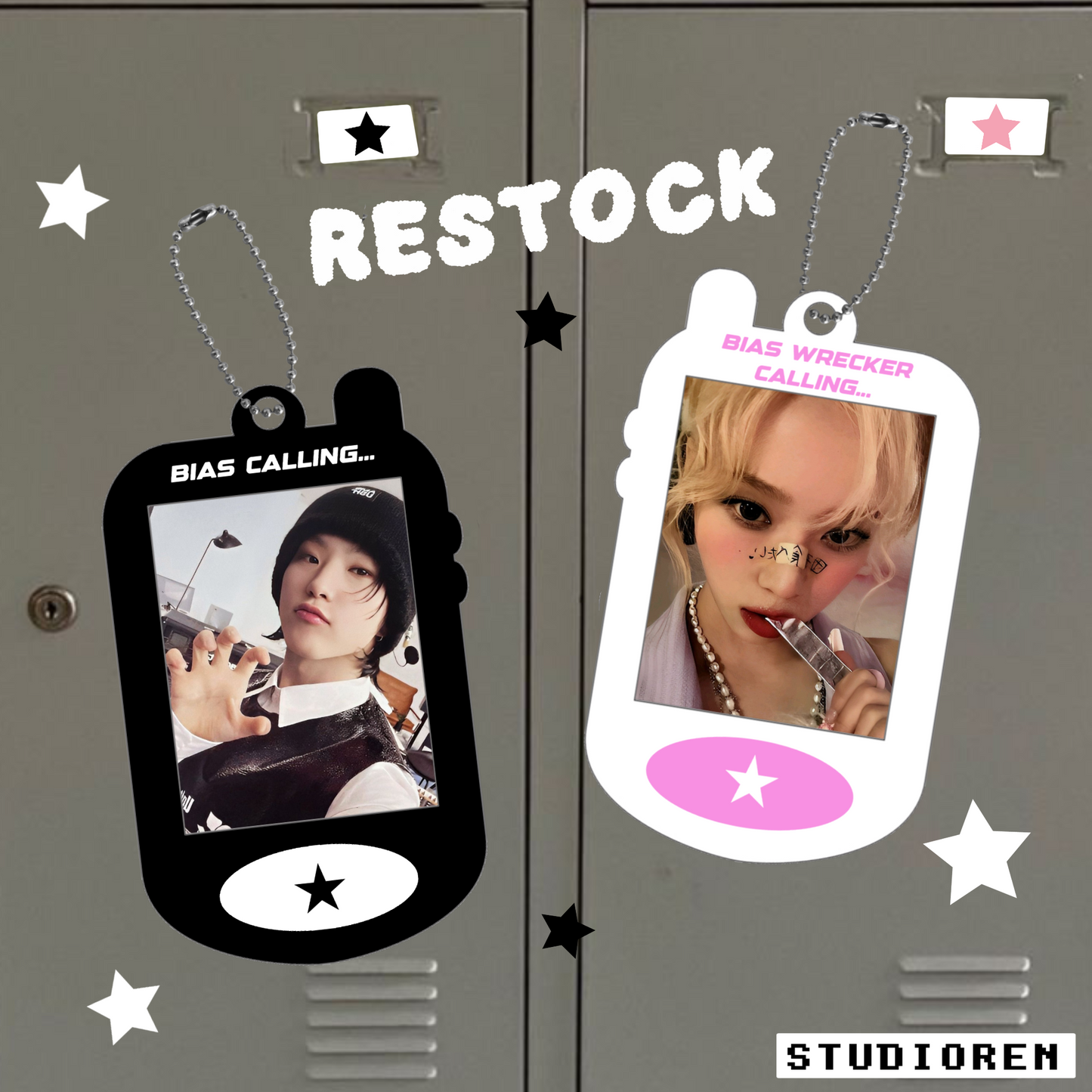 PREORDER Bias/bias wrecker acrylic photocard holder