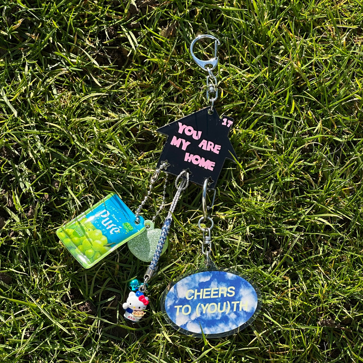 SVT home charm holder keychain