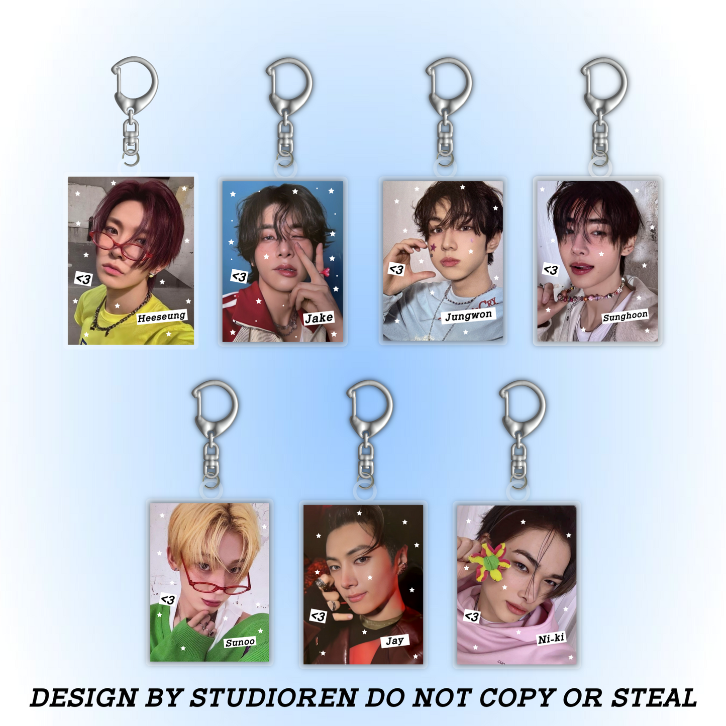 Enhypen keychains