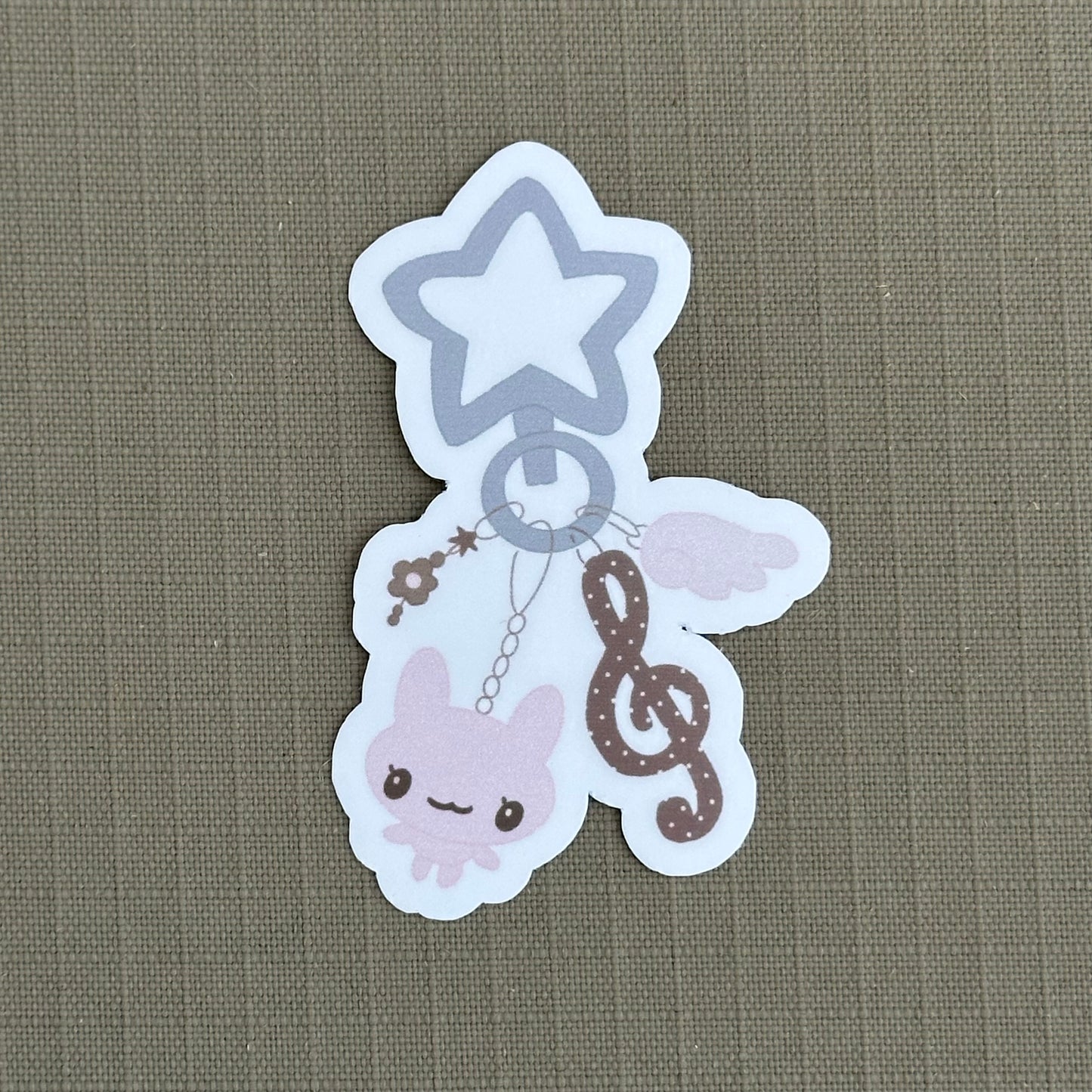 trinket keychain sticker