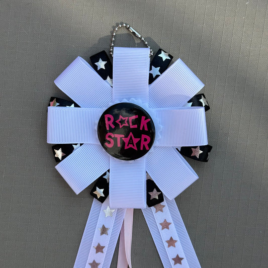 handmade rockstar rosette