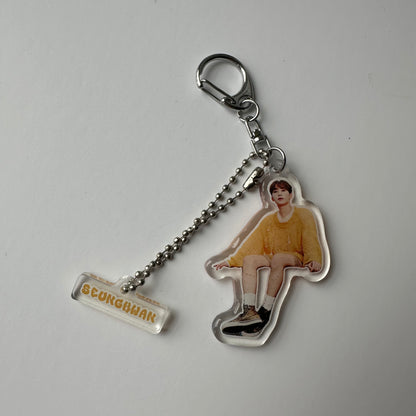 Seventeen glitter keychains [SALE]
