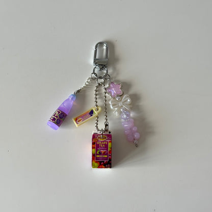 Japanese gacha trinket keychains