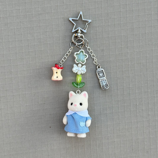 handmade sylvanian keychains