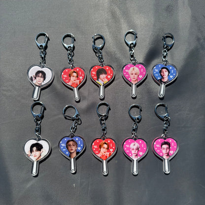 NCT Picket fan keychains