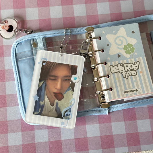 baby blue photocard holder