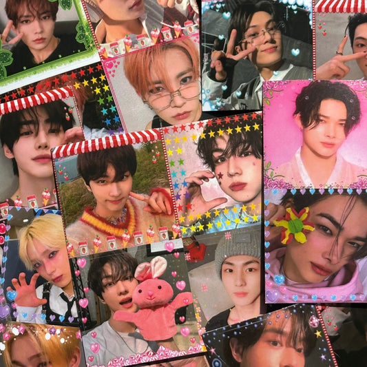 Enhypen purikura sticker sheets