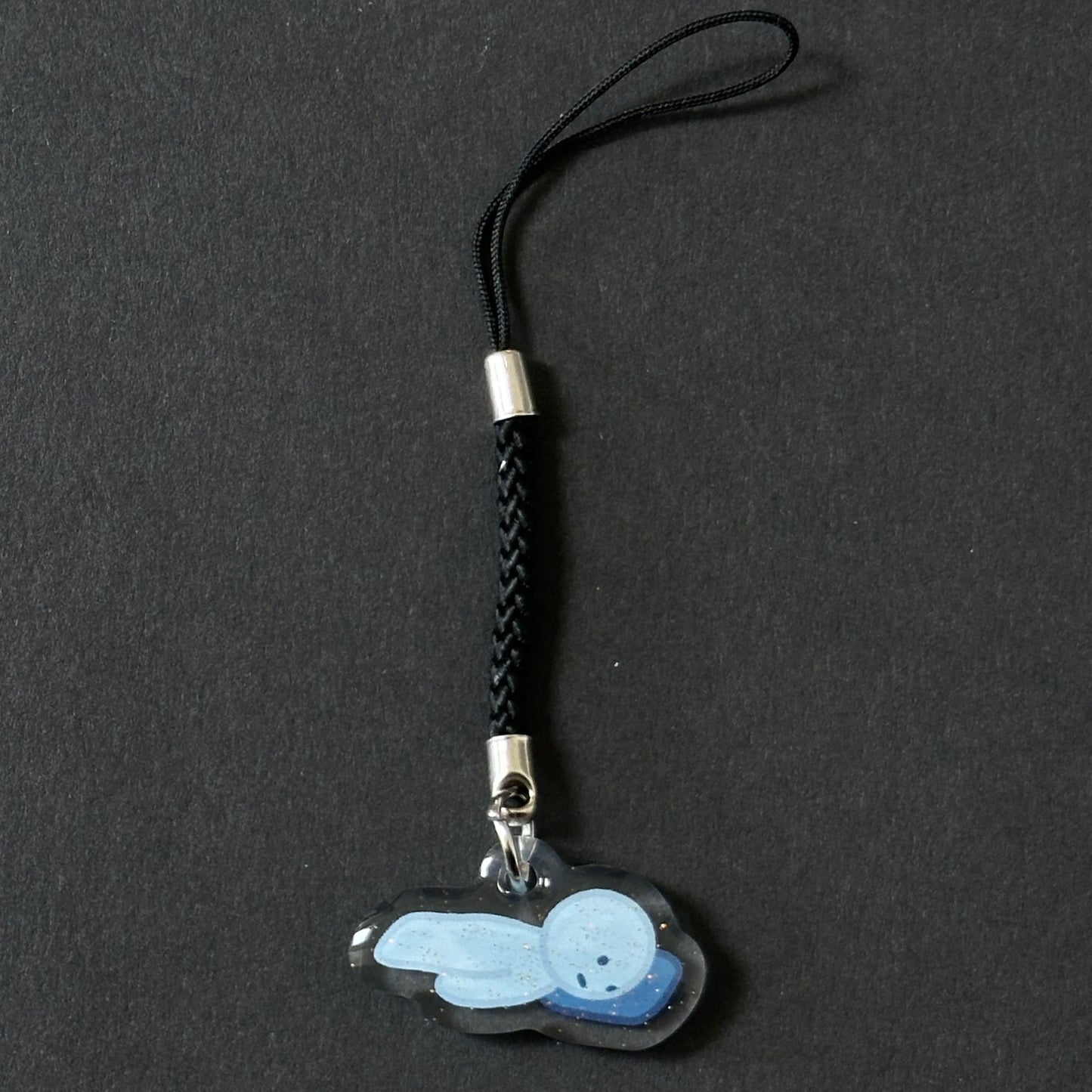 Smiski & miffy glittery phone charms / keychain