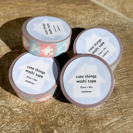 Cute things washi tape