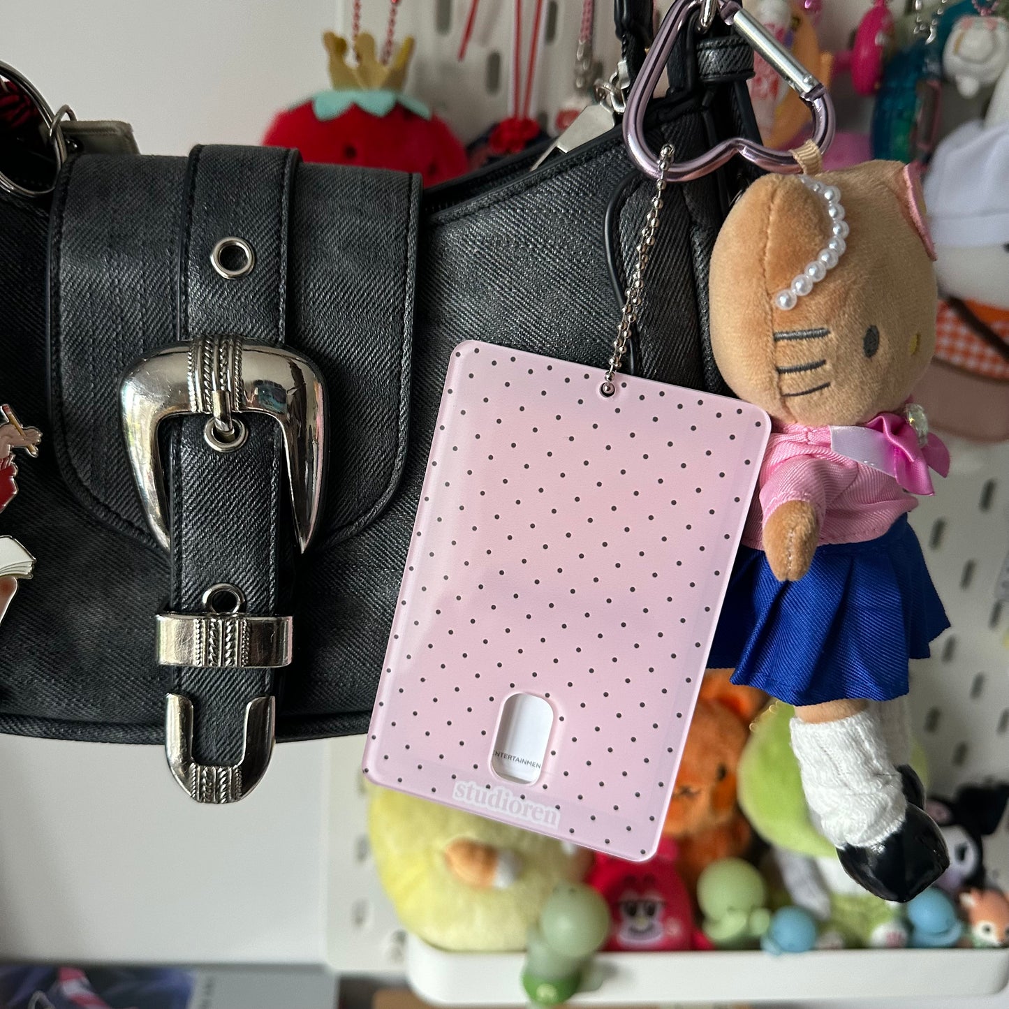 PREORDER polka dot music photocard holder