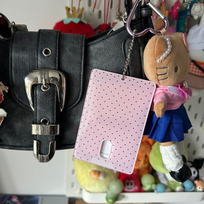 PREORDER polka dot music photocard holder