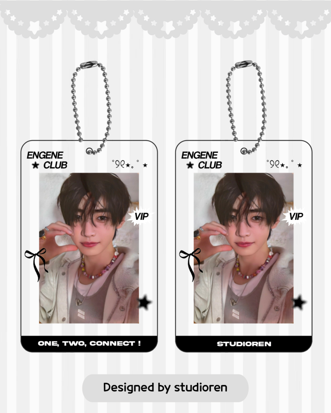 PREORDER Enhypen acrylic photocard holder