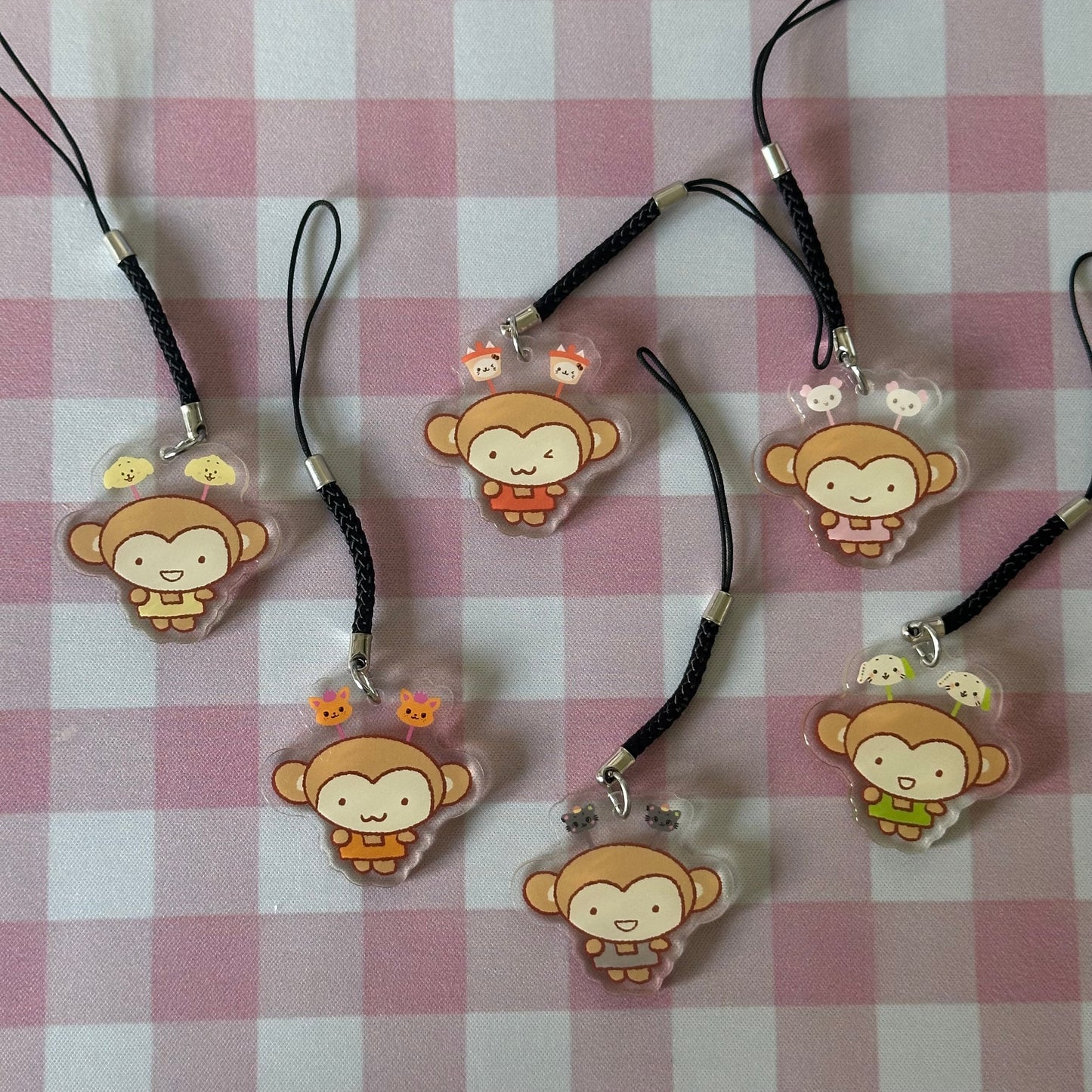 nana x nct wish phone charms