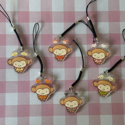 nana x nct wish phone charms