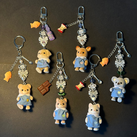 Nursery Series Sylvanian family keychains