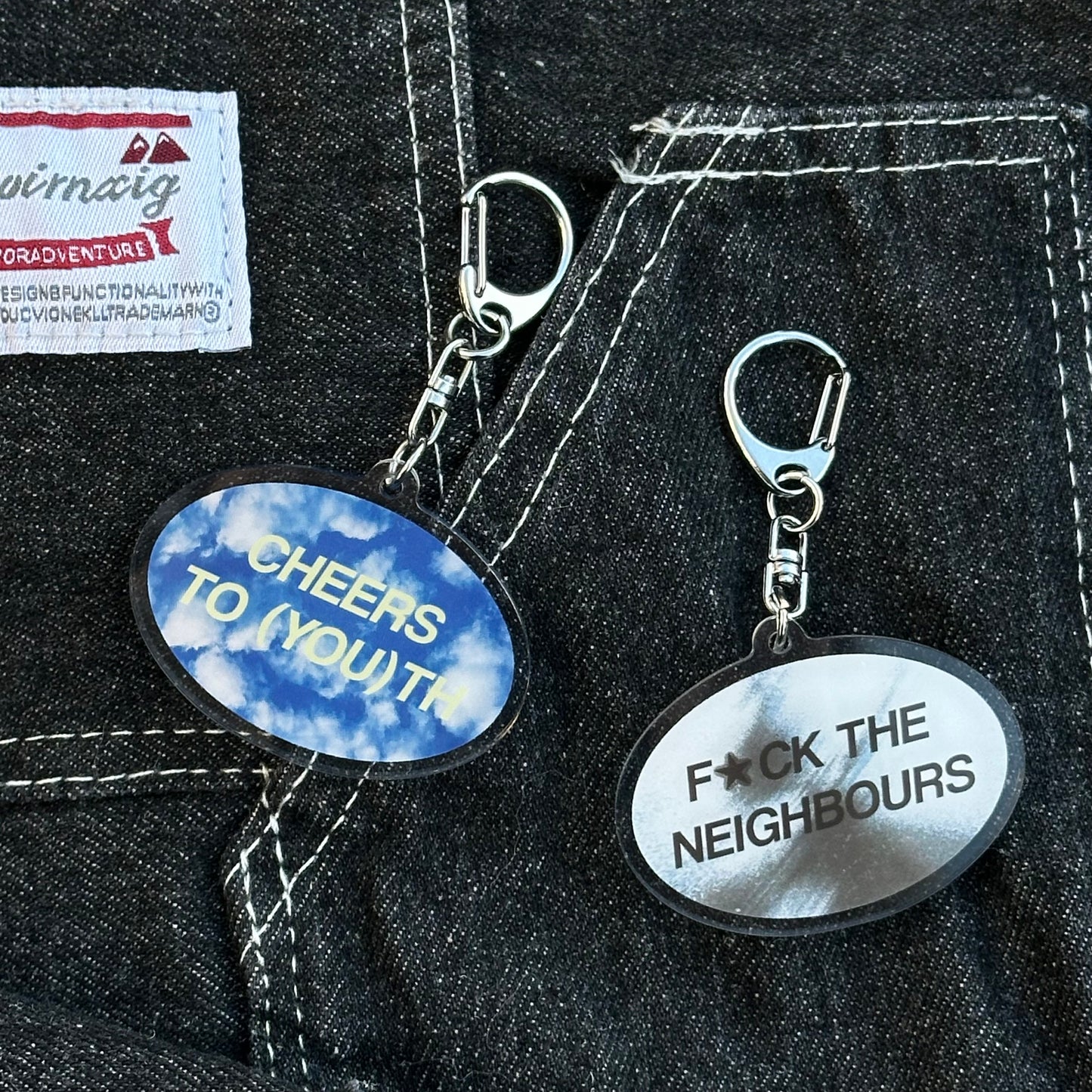 SVT lyric keychains