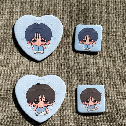 nct wish riku & jaehee badges