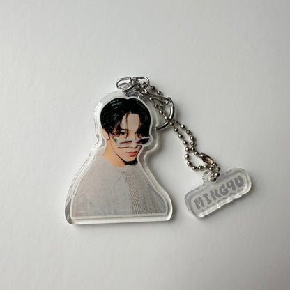 Seventeen glitter keychains [SALE]