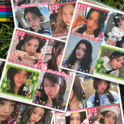 illit purikura sticker sheets