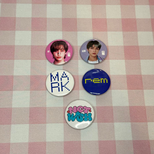 nct mini badges