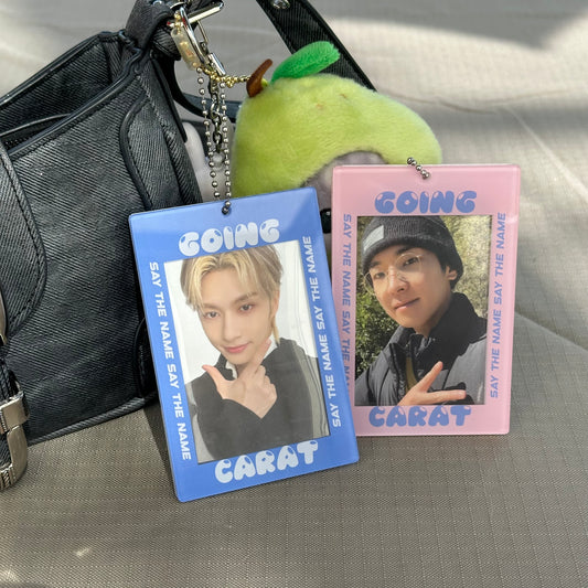 Seventeen Going Carat Acrylic Kpop Photocard holder