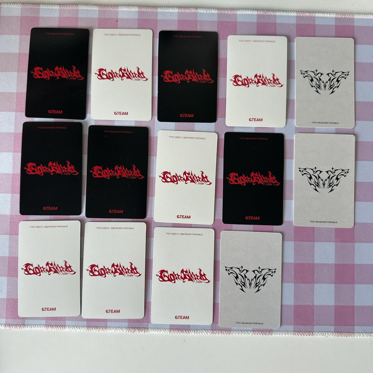 Official &team photocards