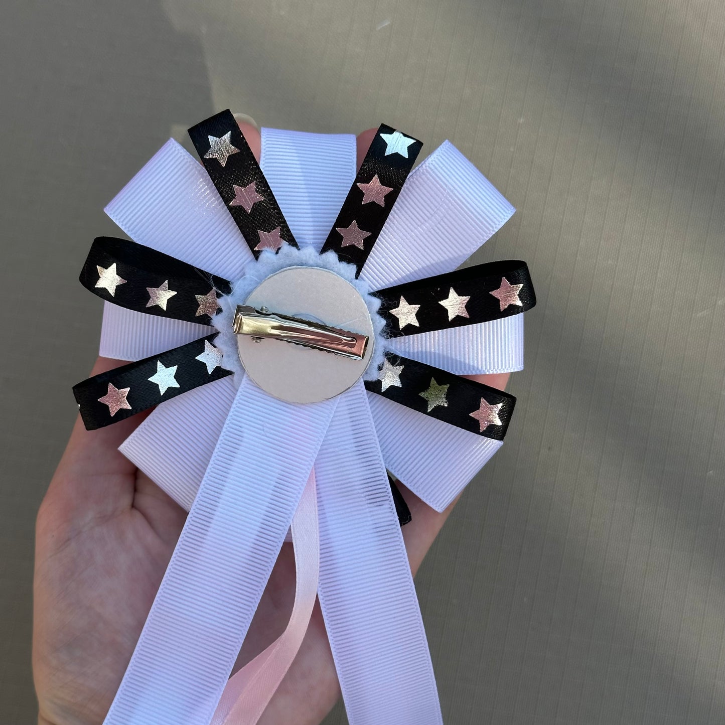 handmade rockstar rosette