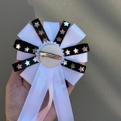 handmade rockstar rosette