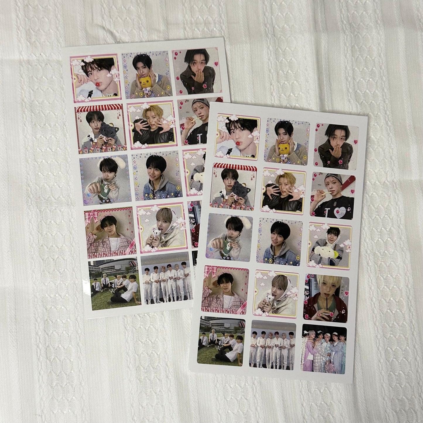 nct wish sticker sheet
