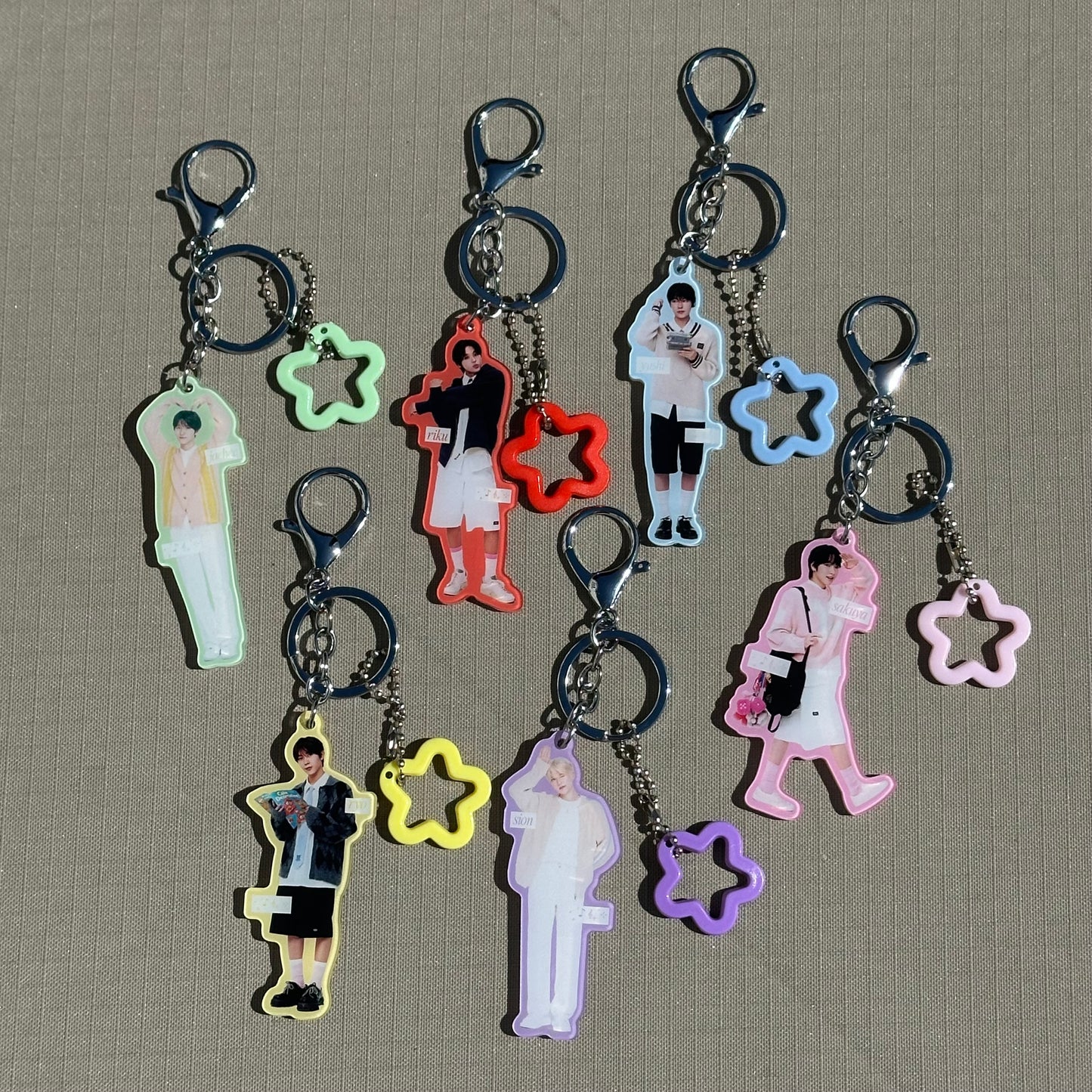 nct wish locker buddy keychains [PREORDER]