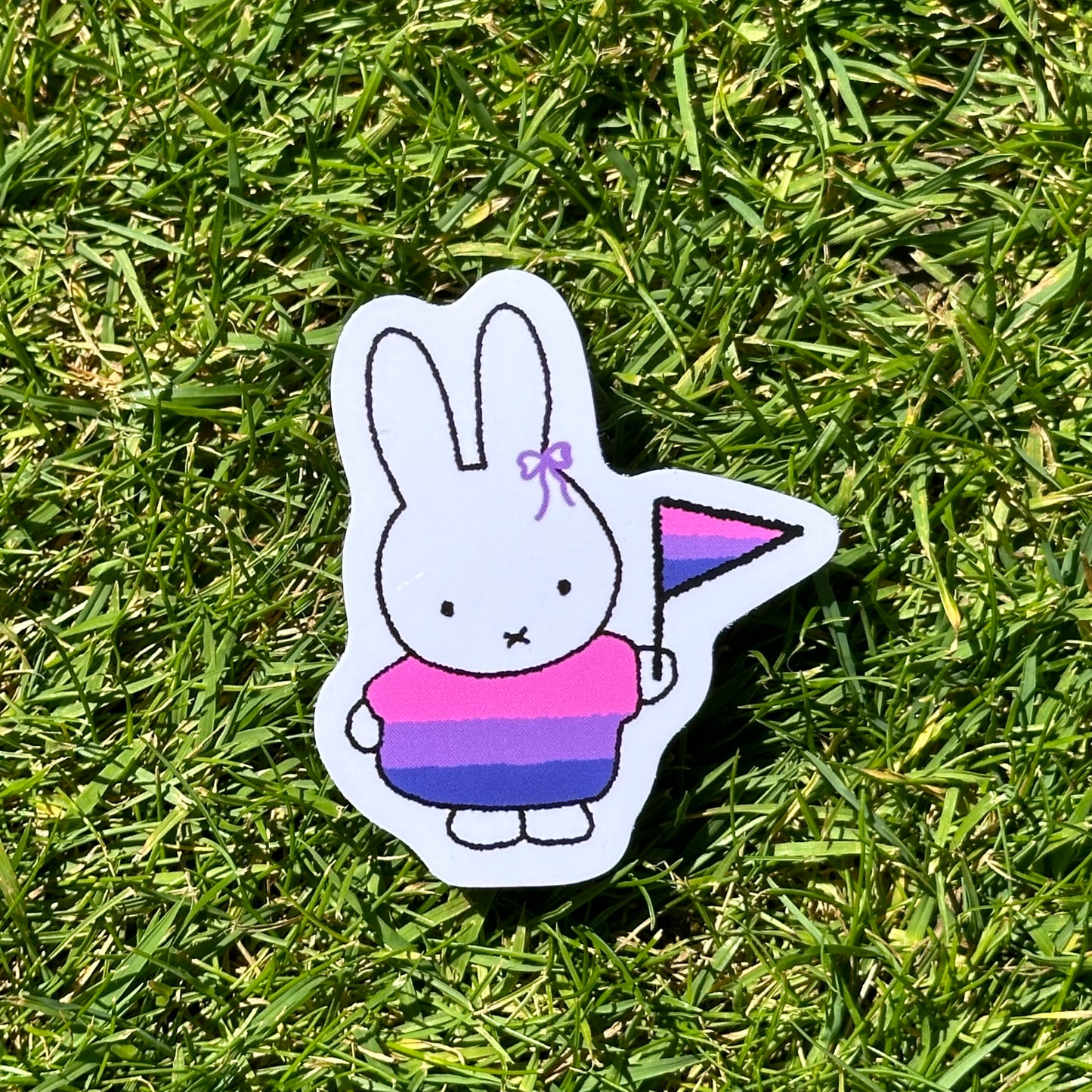 Pride Bunny Vinyl Stickers