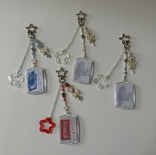 Wave to earth keychains
