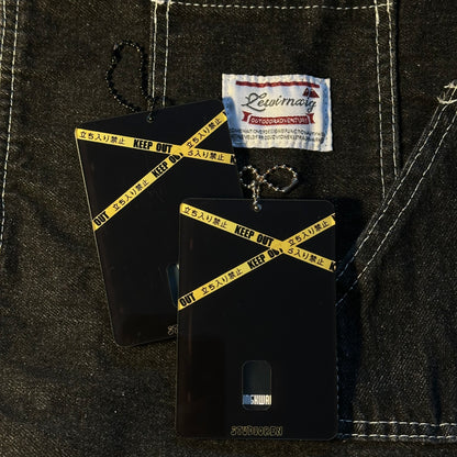 Do not touch photocard holder