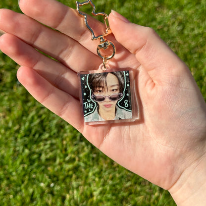 Seventeen square doodle keychains [SALE]