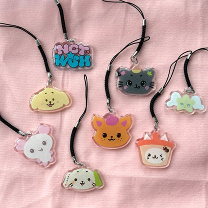 PREORDER nct wish character phone charms