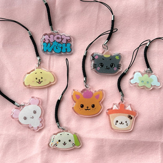 PREORDER nct wish character phone charms