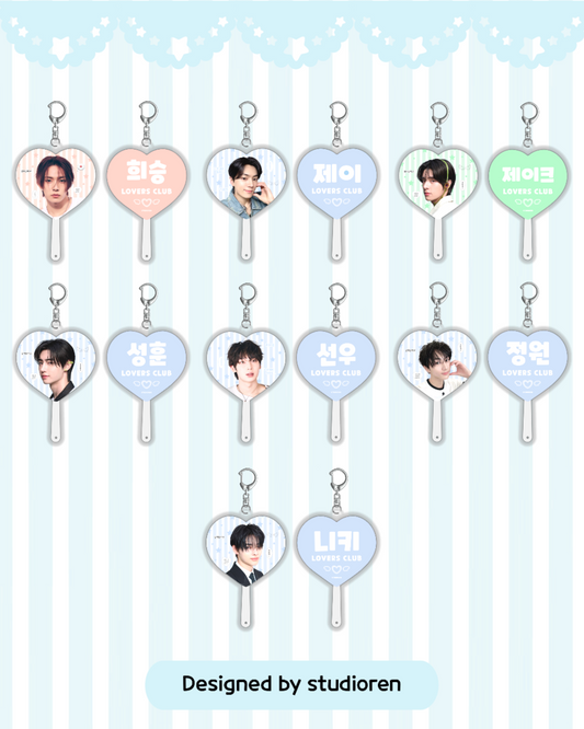 Enhypen Picket fan keychains