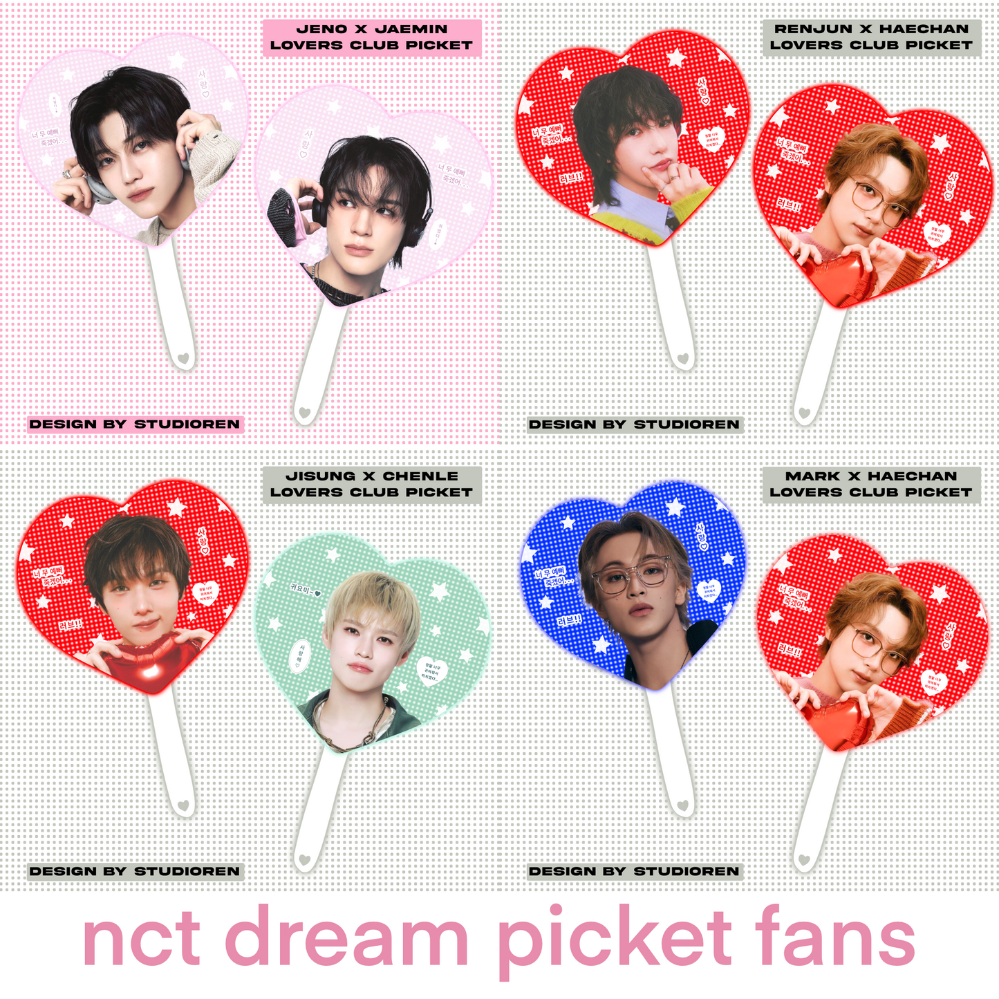 NCT dream picket fans
